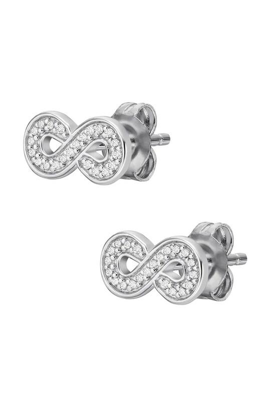 Аксесуари Срібні сережки Fossil JFS00634040 срібний