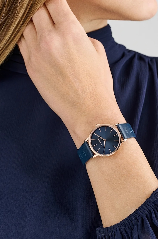 Ρολόι Ted Baker σκούρο μπλε BKPSTF409