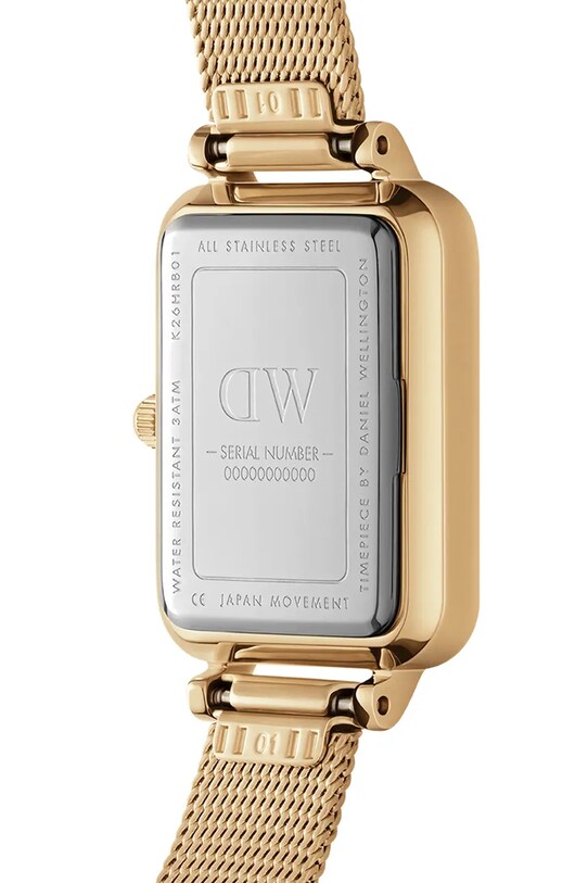 Аксесуари Годинник Daniel Wellington Quadro Lumine Bezel Evergold 40 DW00100668 золотий