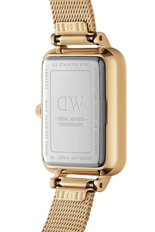 Doplňky Hodinky Daniel Wellington Quadro Lumine Bezel Evergold 40 DW00100668 zlatá