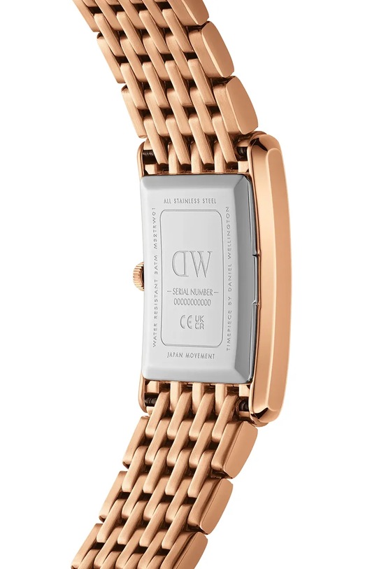 Doplňky Hodinky Daniel Wellington Bound 9-Link Emerald Sunray DW00100704 zlatá