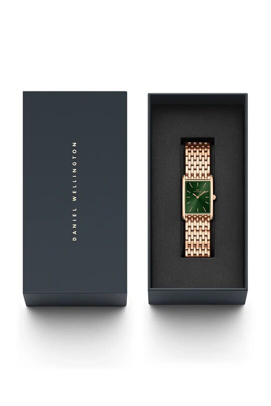 Hodinky Daniel Wellington Bound 9-Link Emerald Sunray zlatá DW00100704