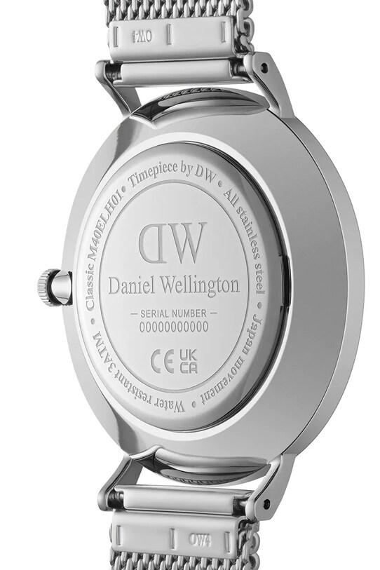 Akcesoria Daniel Wellington zegarek Classic Multi-Eye Sterling Arctic 40 DW00100710 srebrny