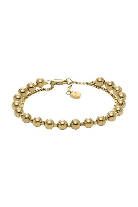 Fossil bransoletka All Stacked Up złoty JF04751710