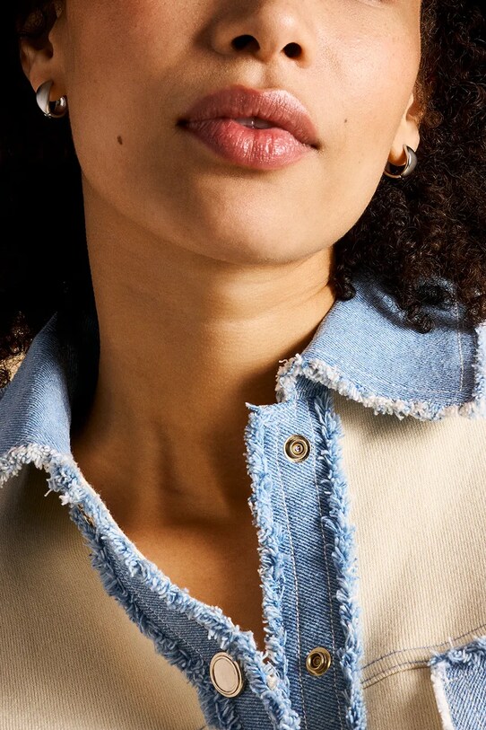 Σκουλαρίκια Fossil All Stacked Up JF04742040 ασημί