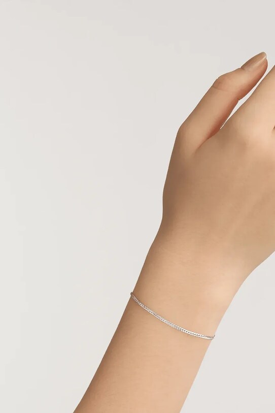 Daniel Wellington bratara DW00400540 argintiu AA00