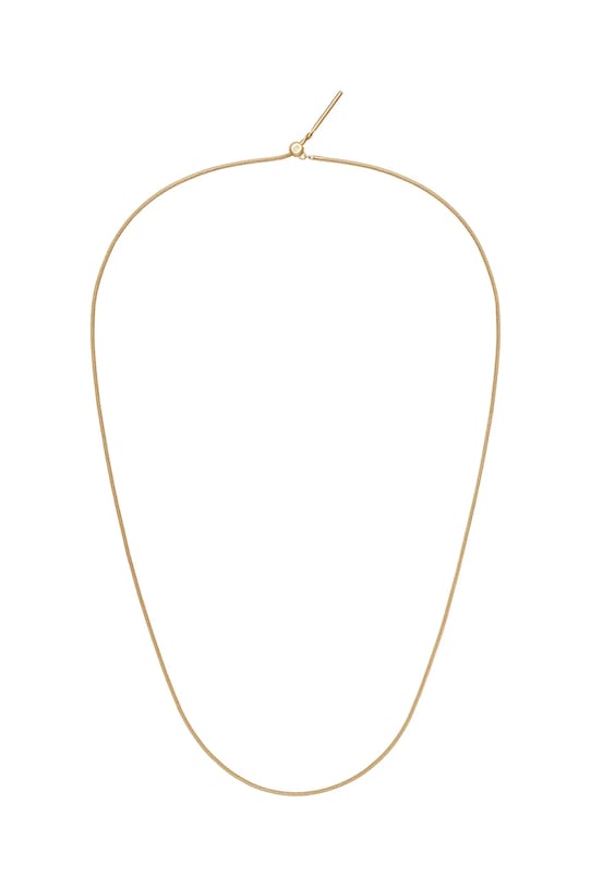 Pozlacený náhrdelník Daniel Wellington zlatá DW00400399