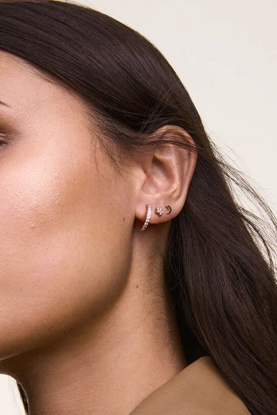 Doplnky Náušnica Daniel Wellington DW00400866 zlatá