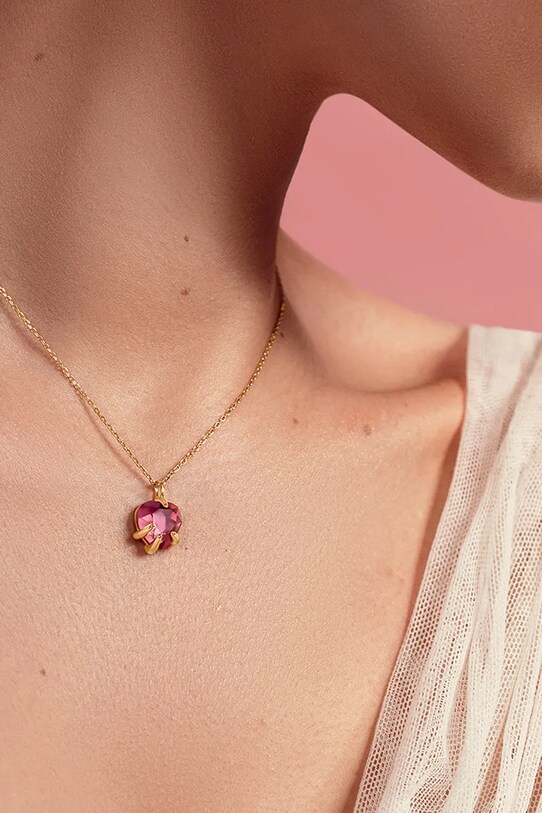 Позолочене кольє Lilou Amour A03/MARKET/ANS/192 золотий AA00