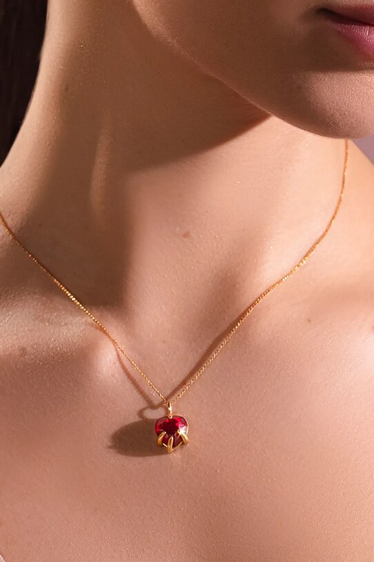 Позолочене кольє Lilou Amour A03/MARKET/ANS/193 золотий AA00