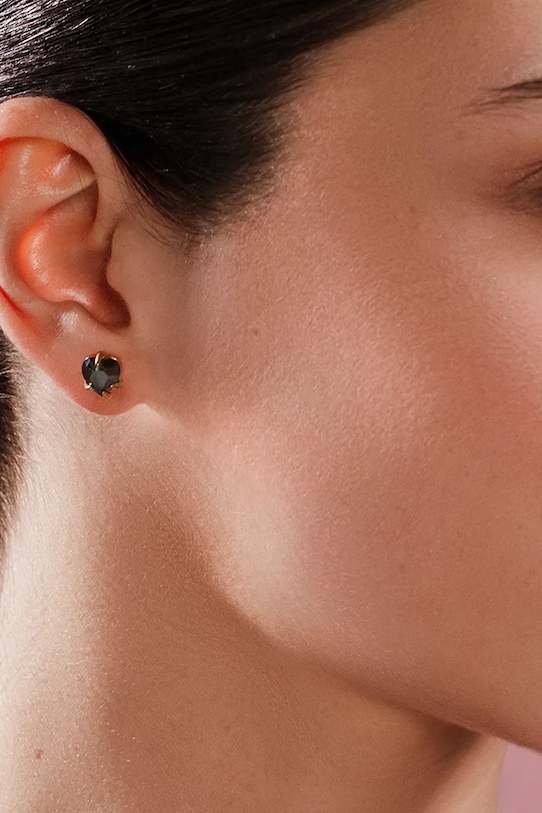 Позолоченные серьги Lilou Amour 229/7/KOL/CZA/KR/PO золотой AA00