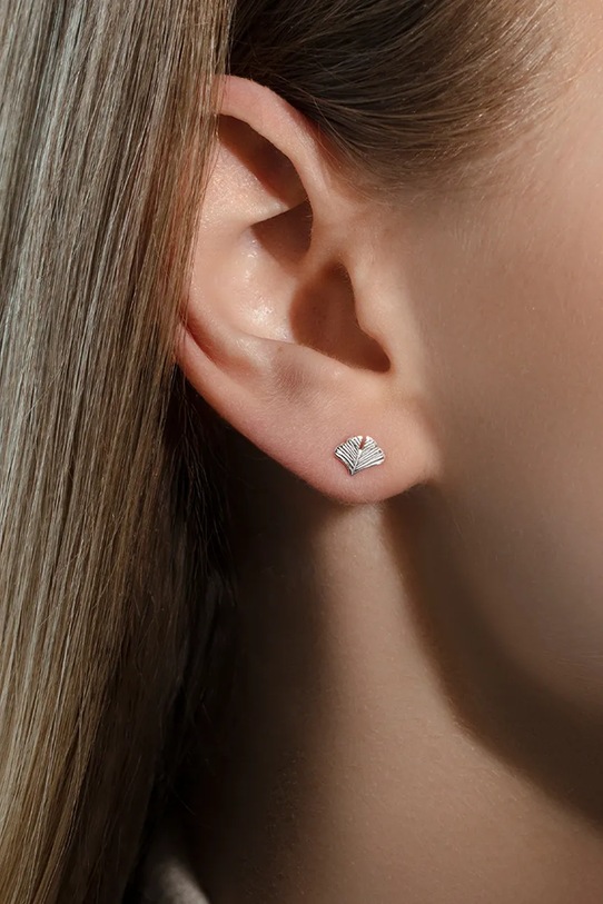 Strieborné náušnice Lilou Ginko 138/7/KOL/E/SR strieborná AA00