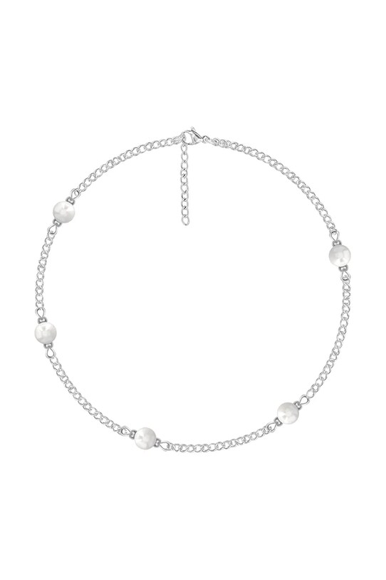 Lilou brățară placată cu argint Pearls placă argint argintiu 222/160/BRA/PEB/SR
