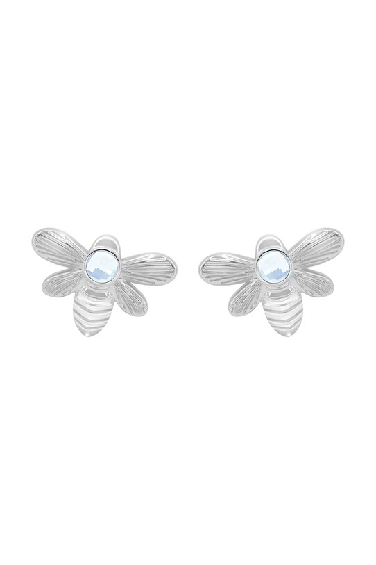 Postriebrené náušnice Lilou Honey postriebrené strieborná 211/KOL/9/SR