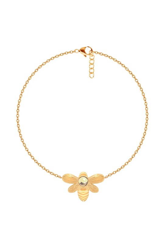 Позолоченный браслет Lilou Honey золотой 211/160/15/BRA/PO