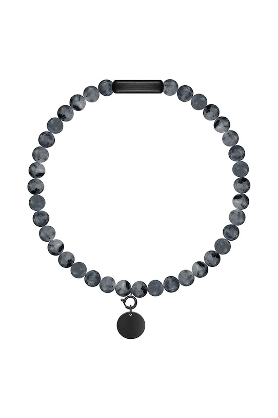 Браслет с натуральными камнями Lilou Stones натуральный камень чёрный A03/MARKET/ANS/84
