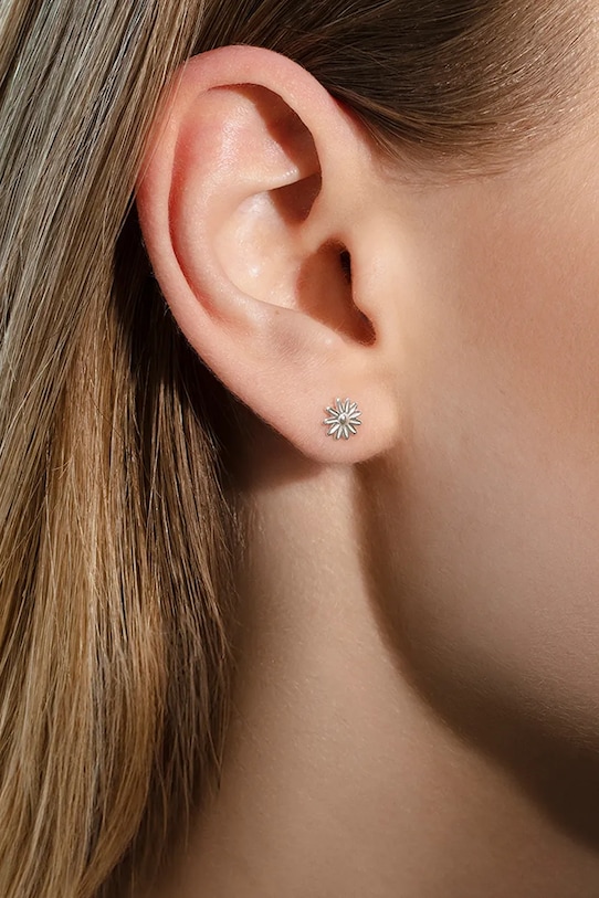 Срібні сережки Lilou Flowers 125/6/KOL/E/SR срібний AA00