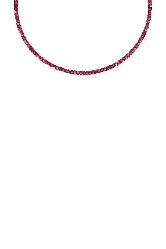 Lilou naszyjnik z naturalnymi kamieniami 216/400/LAN/GAR/PO złoty AA00