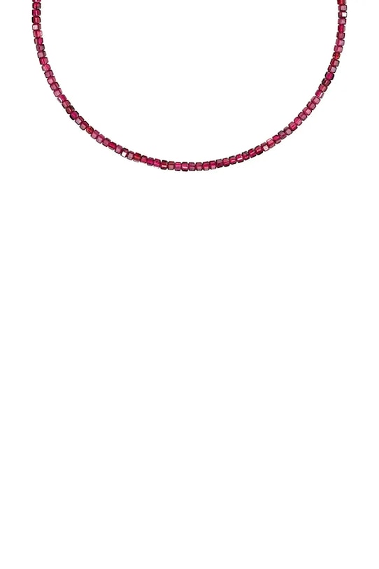 Lilou naszyjnik z naturalnymi kamieniami 216/400/LAN/GAR/PO złoty AA00