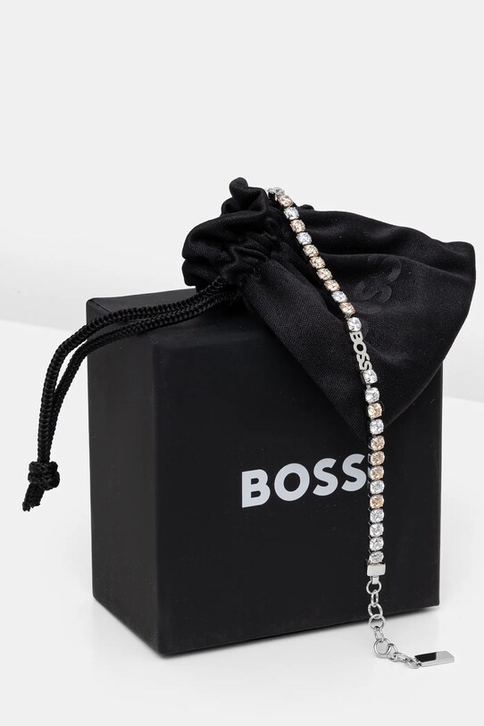 Doplňky Náramek BOSS 1580633 stříbrná