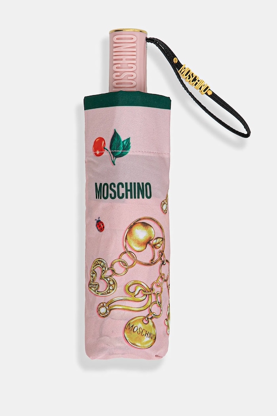 Doplňky Deštník Moschino 8990.openclose růžová