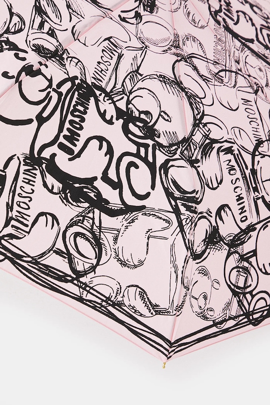 Moschino ombrello 8651.openclose rosa AA00