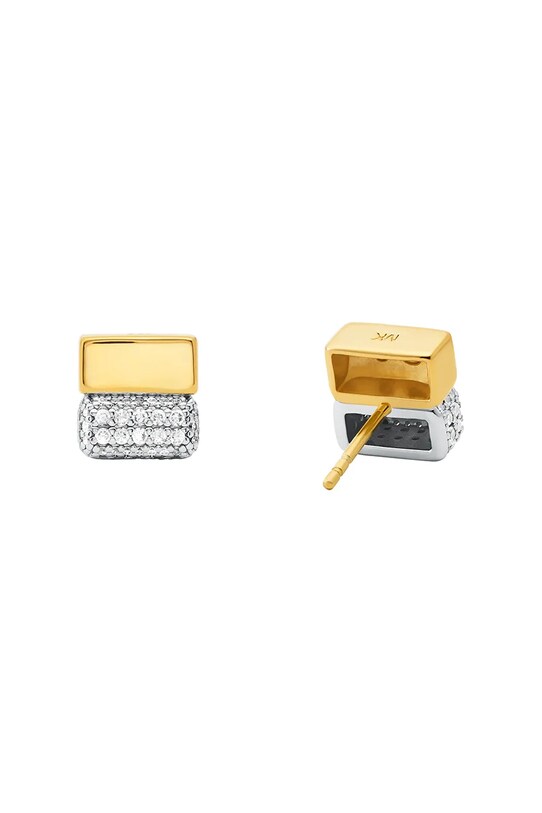 Срібні сережки з позолотою Michael Kors MKC1754CZ931 золотий AA00