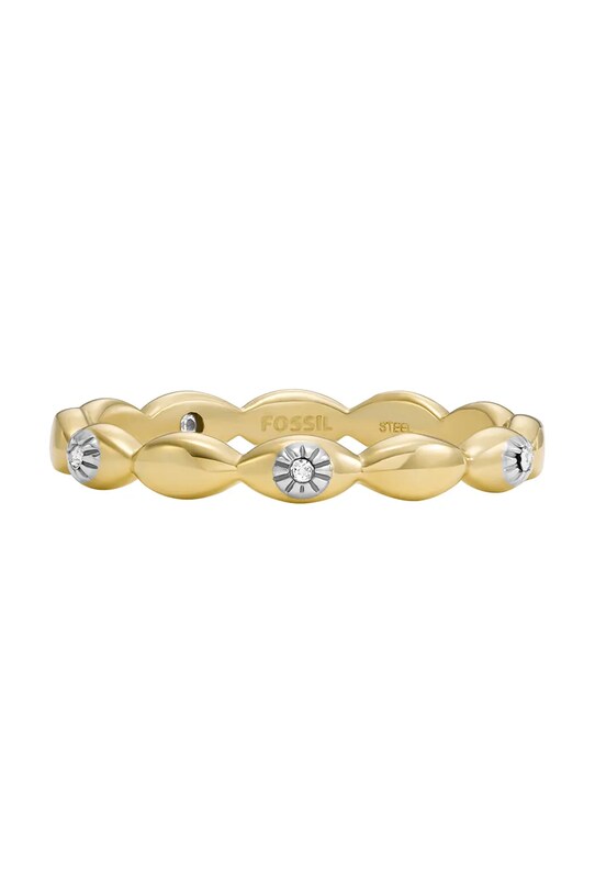 Prsteň Fossil Darčekový box zlatá JF04796710