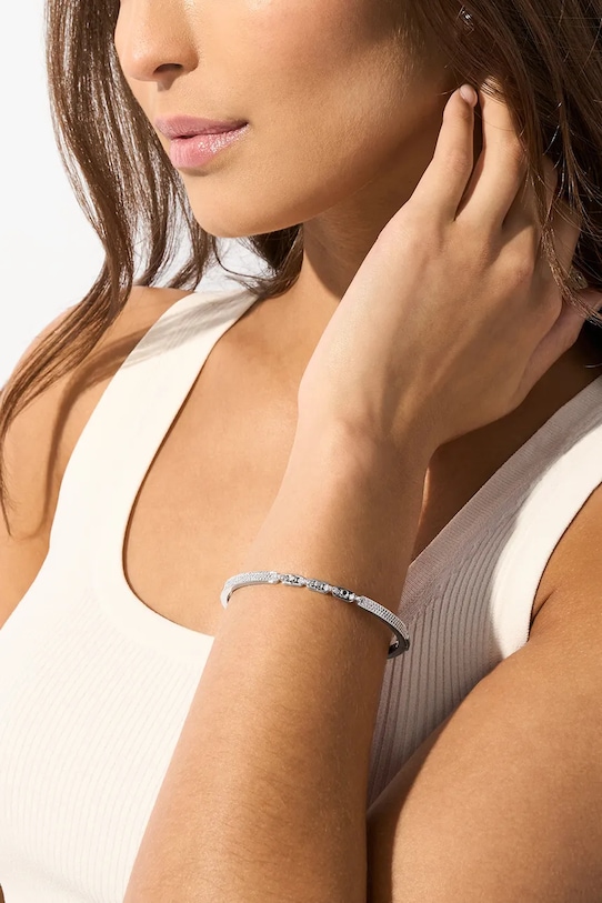 Аксесуари Срібний браслет Michael Kors MKC1735CZ040 срібний