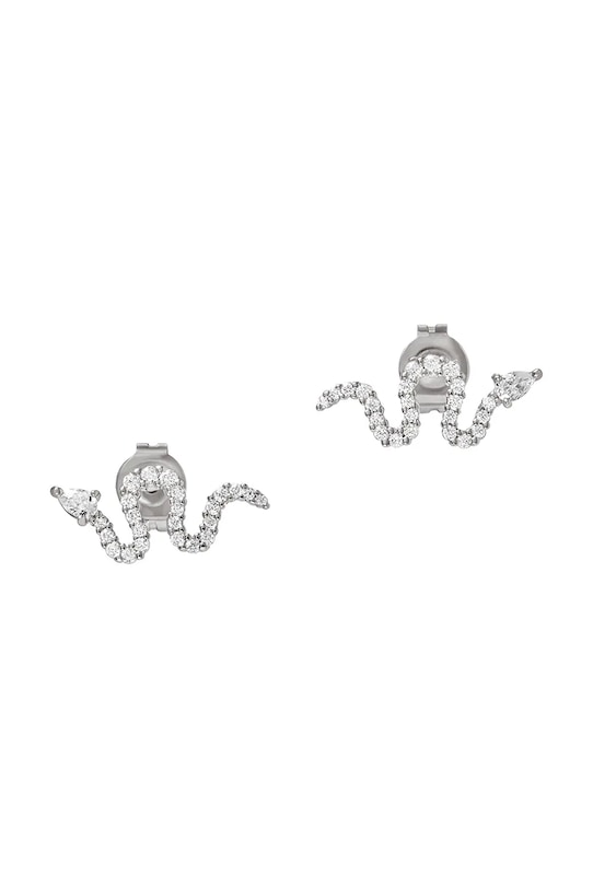 Stříbrné náušnice Emporio Armani stříbro stříbrná EG3612040