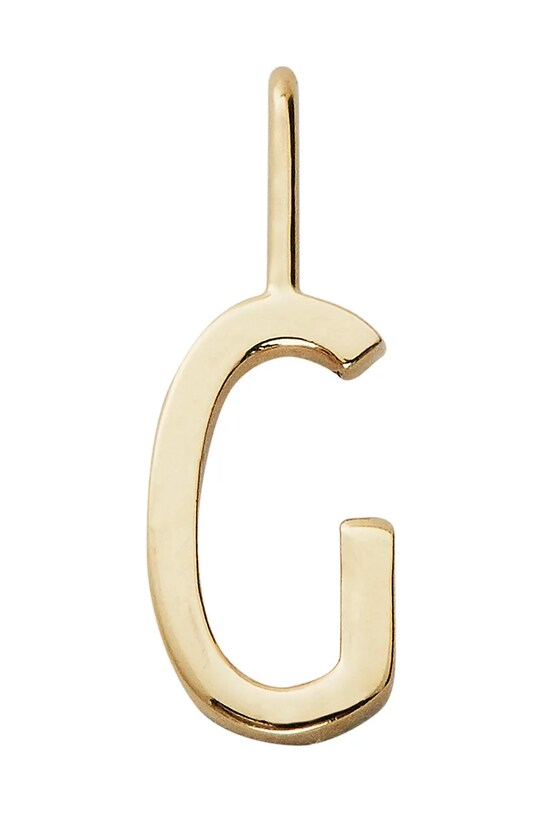 Кулон зі срібла з позолотою Design Letters срібло золотий 90201547G