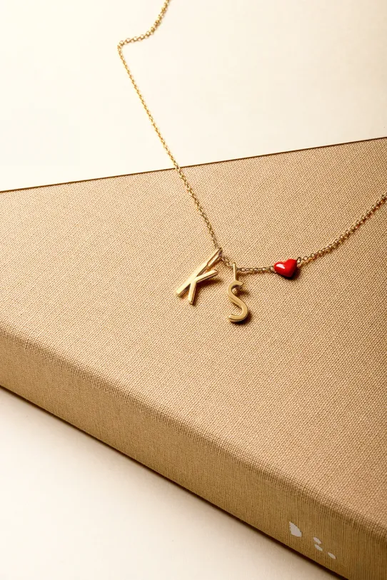 Аксессуары Позолоченный серебряный кулон Design Letters 90201547P золотой