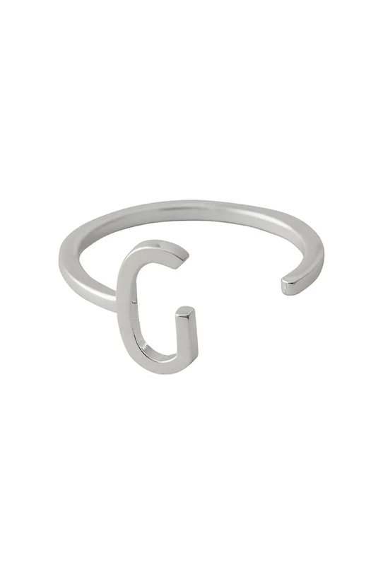 Strieborný prsteň Design Letters striebro strieborná 90601001G