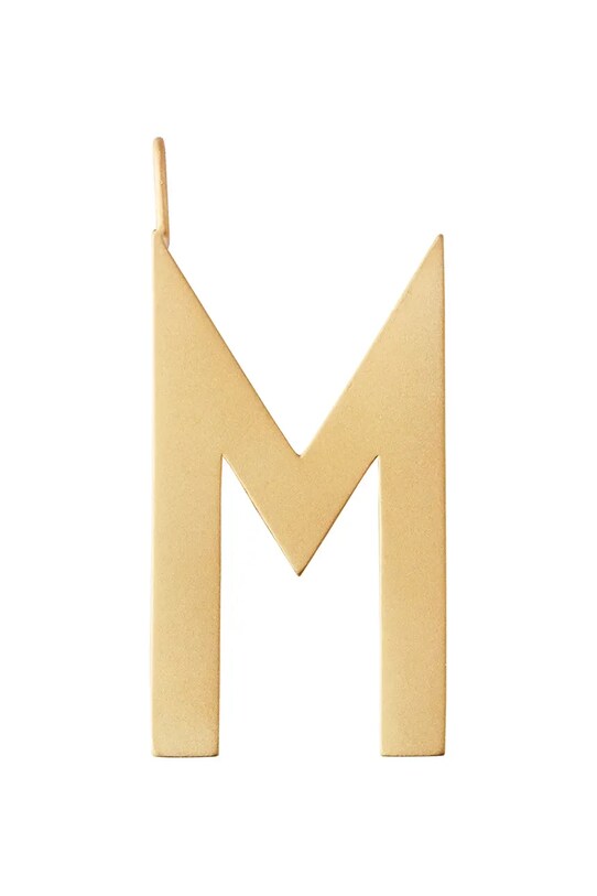 Design Letters zawieszka ze srebra pokrytego złotem srebro złoty 90201001M