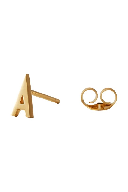 Design Letters cercel din argint placat cu aur argint aur 90401001A