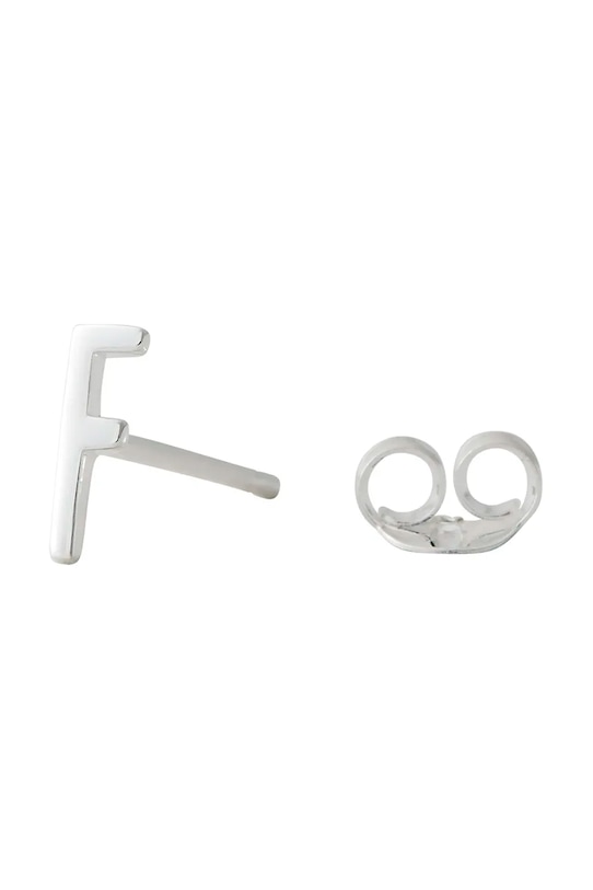 Серебряная серьга Design Letters серебро серебрянный 90401000F