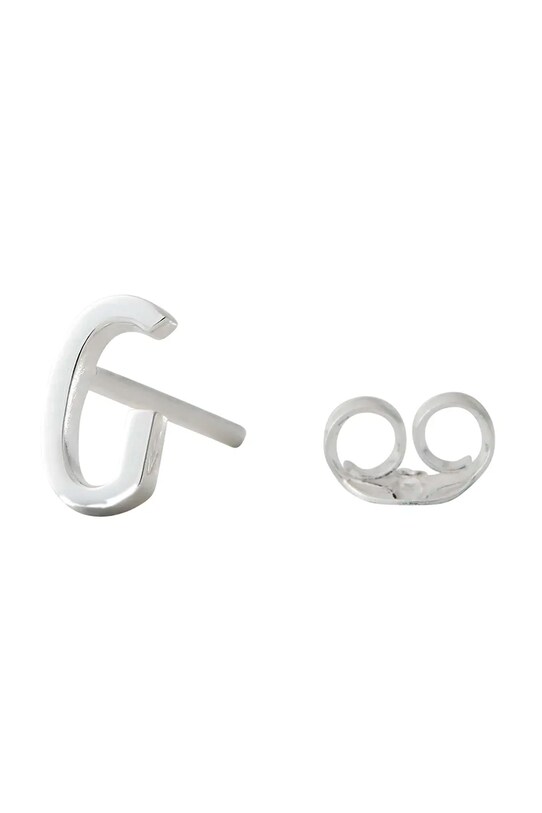Серебряная серьга Design Letters серебро серебрянный 90401000G