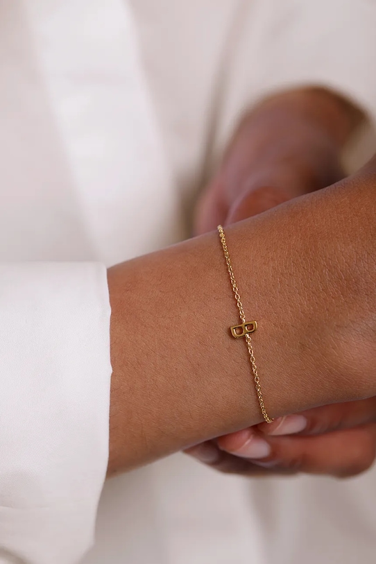 Design Letters bratara din argint placata cu aur 90501010B aur AA00