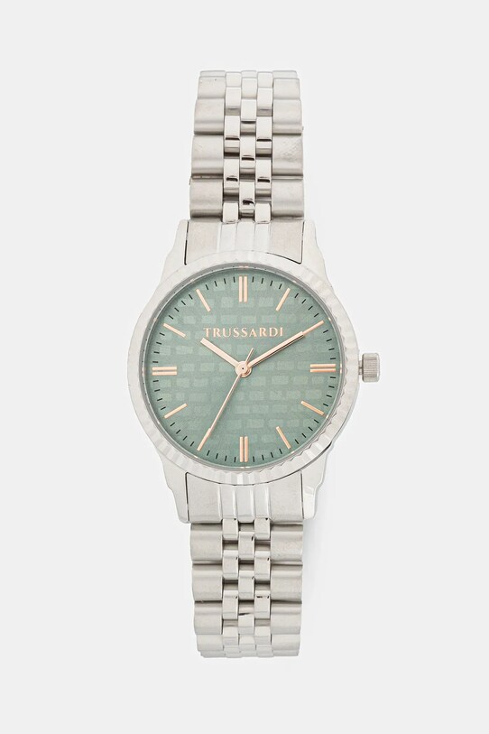 Trussardi zegarek T-BENT srebrny R2453144513