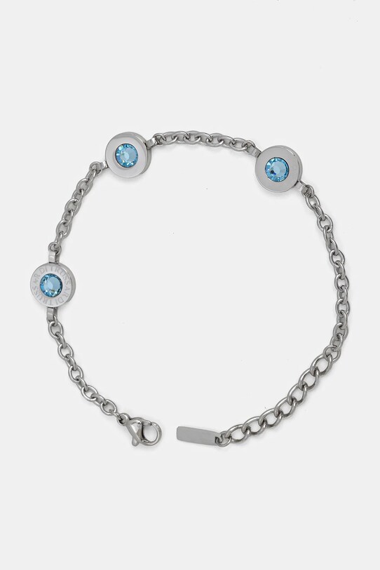 Браслет Trussardi T-LOGO Gift Box серебрянный TJAXC114