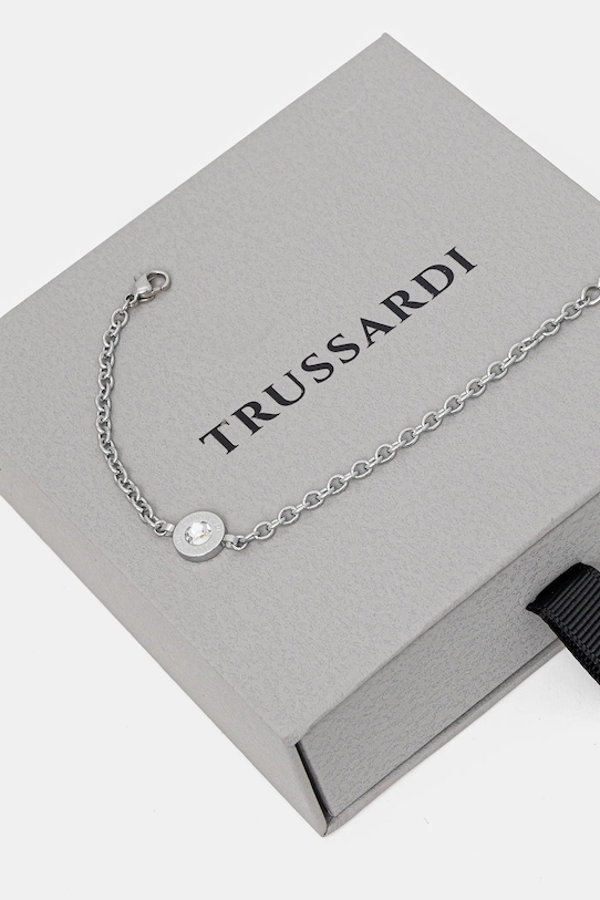 Doplnky Náramok Trussardi T-LOGO TJAXC116 strieborná
