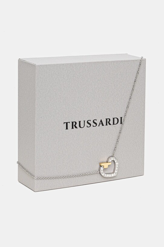 Аксесуари Ланцюжок Trussardi T-LOGO TJAXC44 срібний