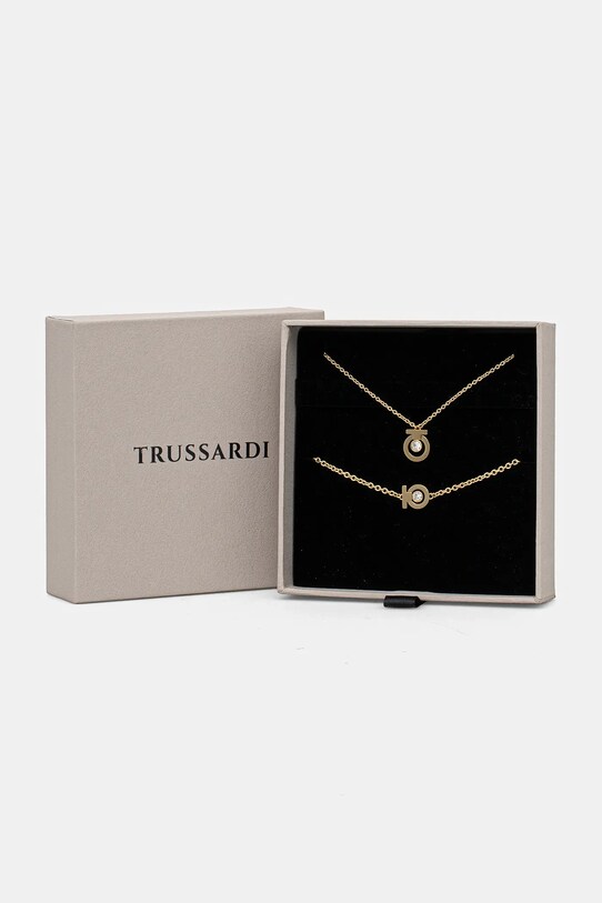 Аксессуары Цепочка и браслет Trussardi T-LOGO TJAXC66 золотой