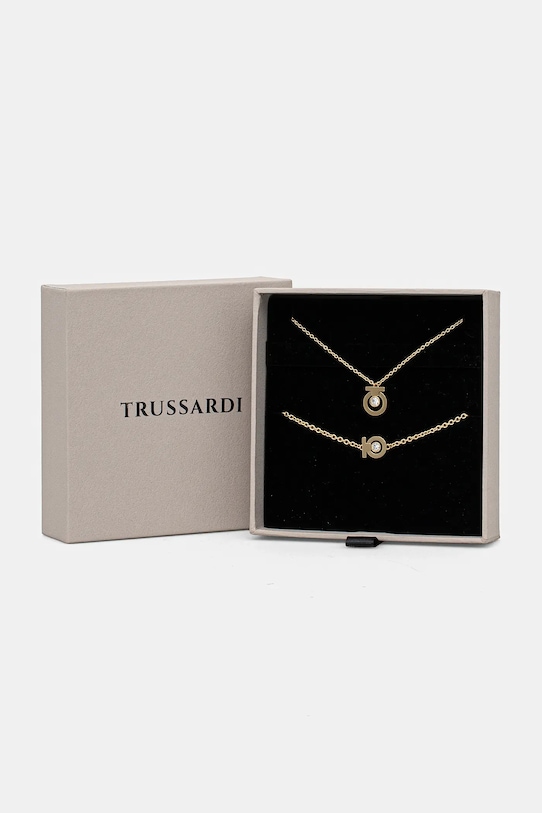 Аксессуары Цепочка и браслет Trussardi T-LOGO TJAXC66 золотой
