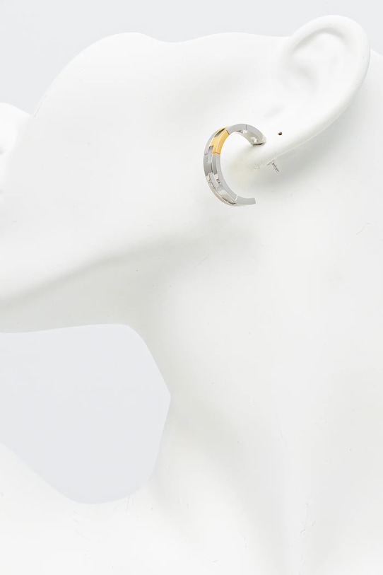 Accesorii Trussardi cercei T-LOGO TJAXC69 argintiu