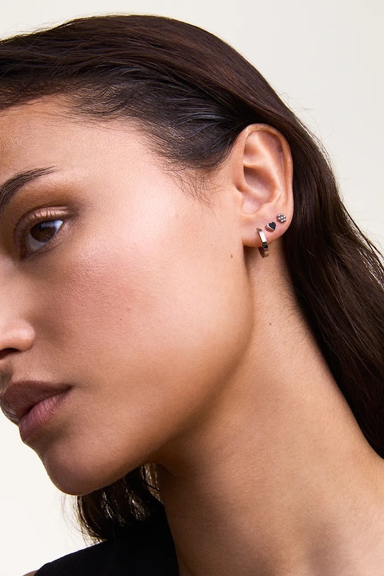 Doplnky Náušnica Daniel Wellington DW00400882 strieborná