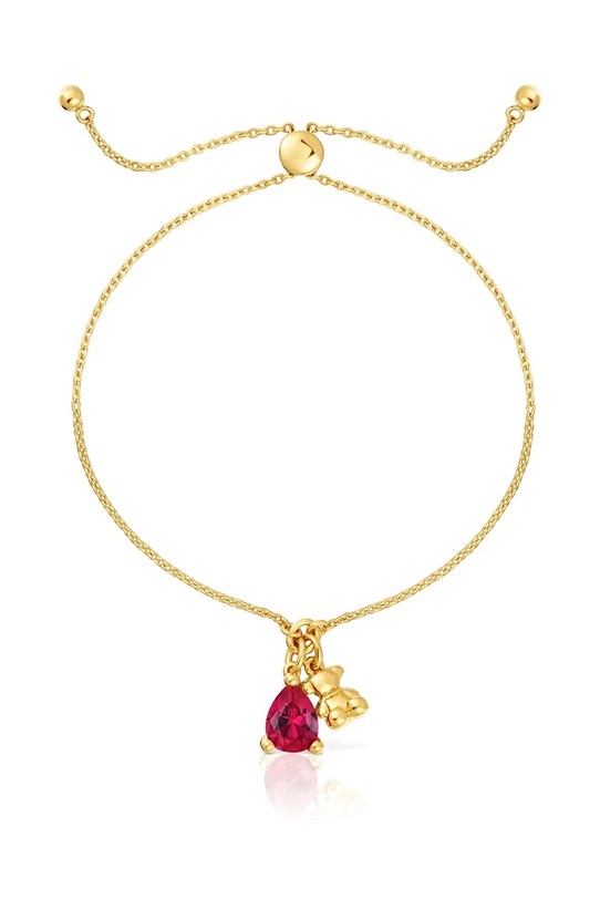 Βραχιόλι από επιχρυσωμένο ασήμι Tous ασήμι ασημί 1004338900