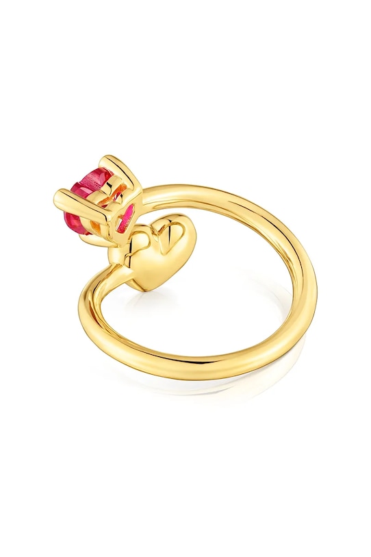 Accesorii Tous inel de argint placat cu aur 11 1004327011 argintiu