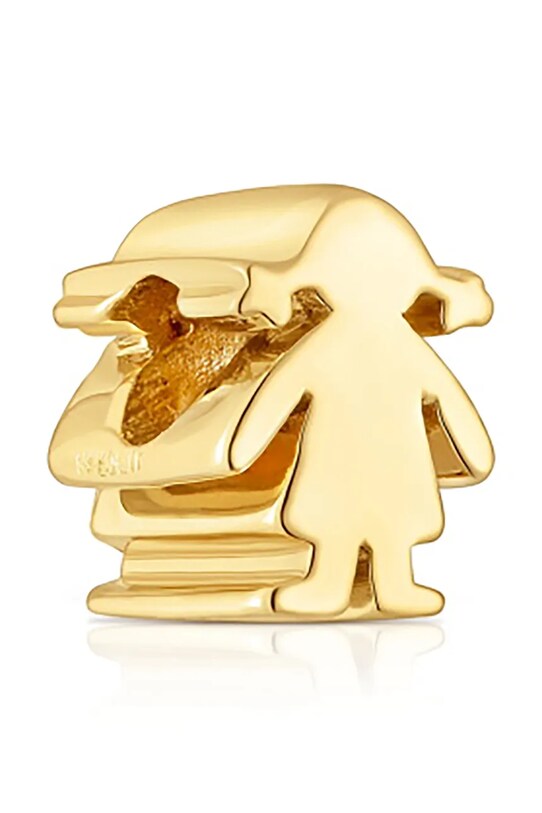 Accesorii Tous charm argint placat cu aur 1004320000 aur
