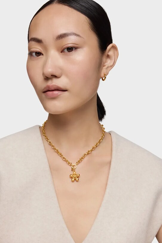 Tous zawieszka ze srebra pokrytego złotem srebrny 1004318400